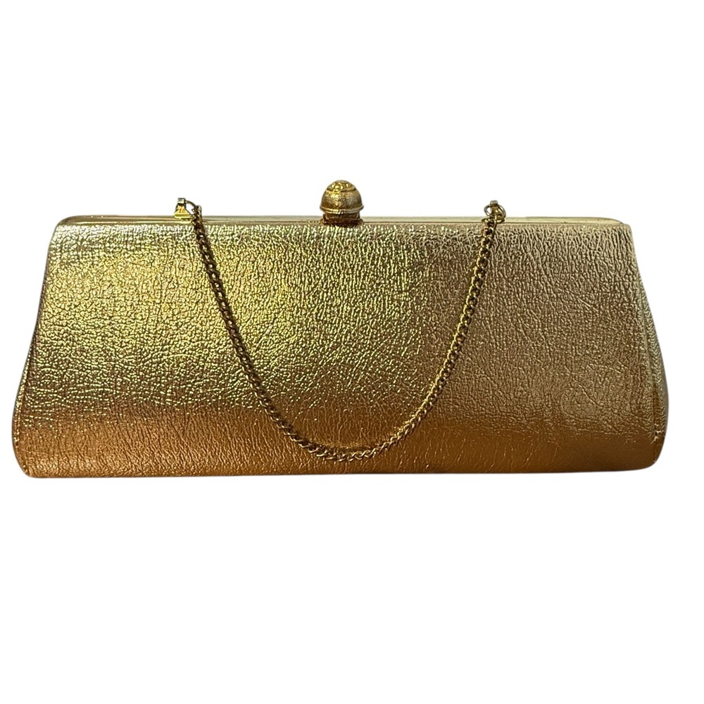 Elegant Gold Clutch Bag